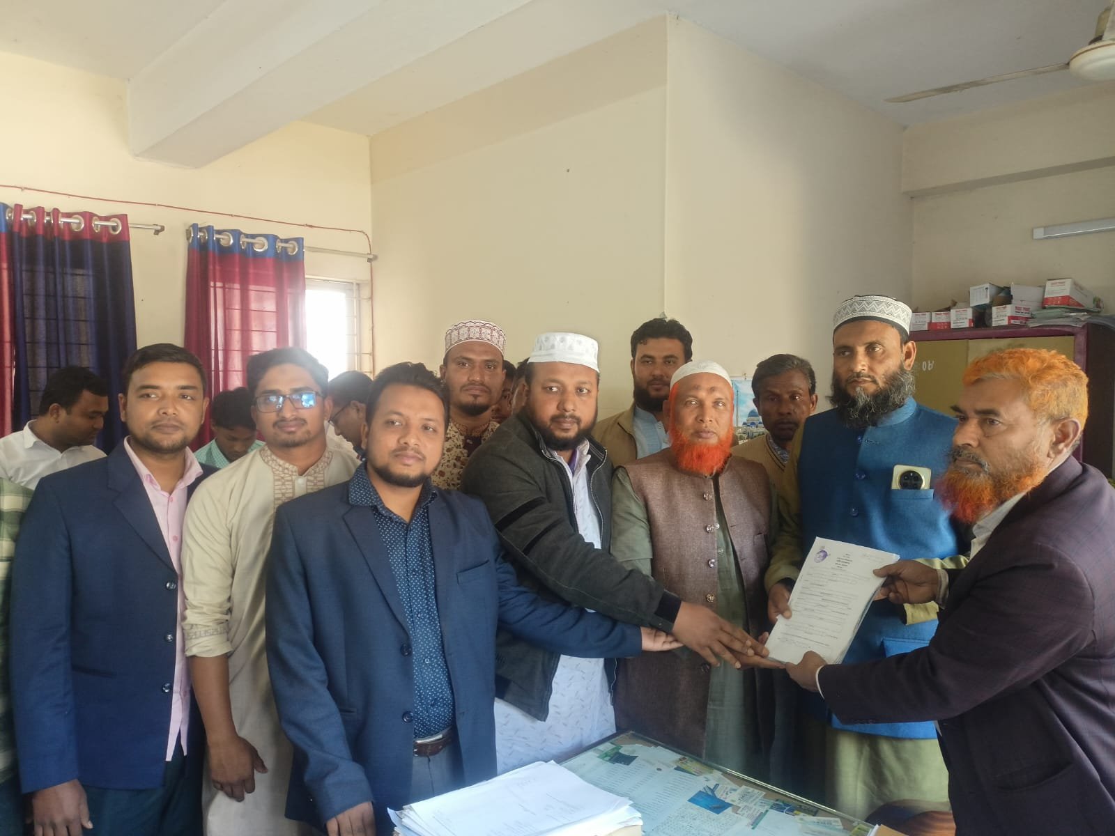 গাইবান্ধা-১ আসনে মনোনয়নপত্র তুললেন জামায়াত মনোনীত প্রার্থী মাজেদুর রহমান